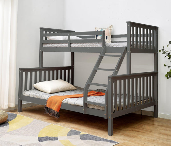 Triple Wooden Bunk Bed