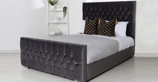 Chesterfield Valvet Bed